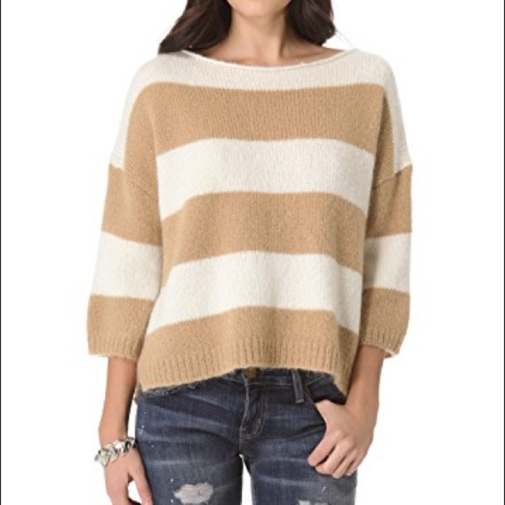 Juicy Couture Jocelyn Striped Mohair Sweater
